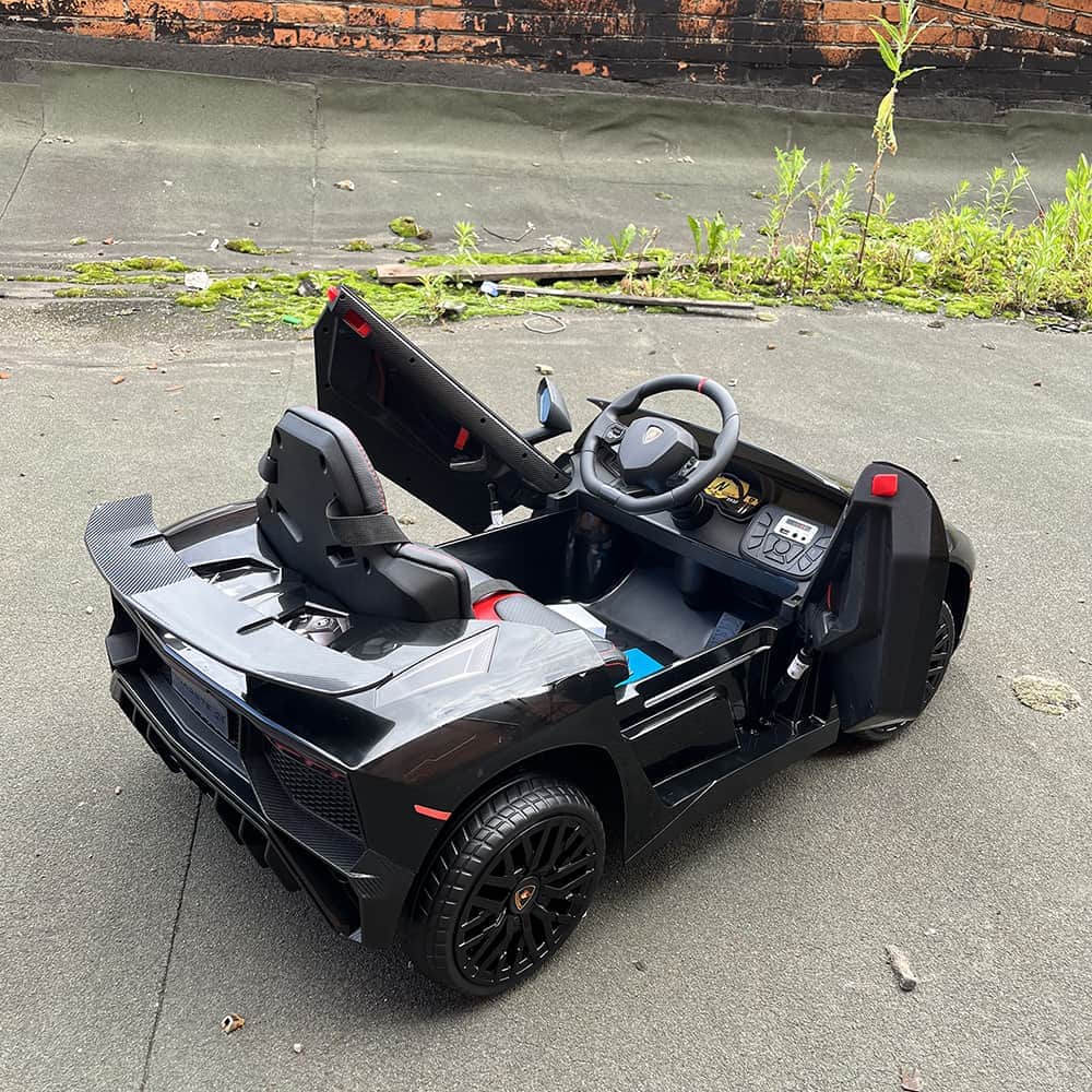 картинка Детский электромобиль Lamborghini Aventador SV Roadster 2WD 12V - BDM0931-BLACK 