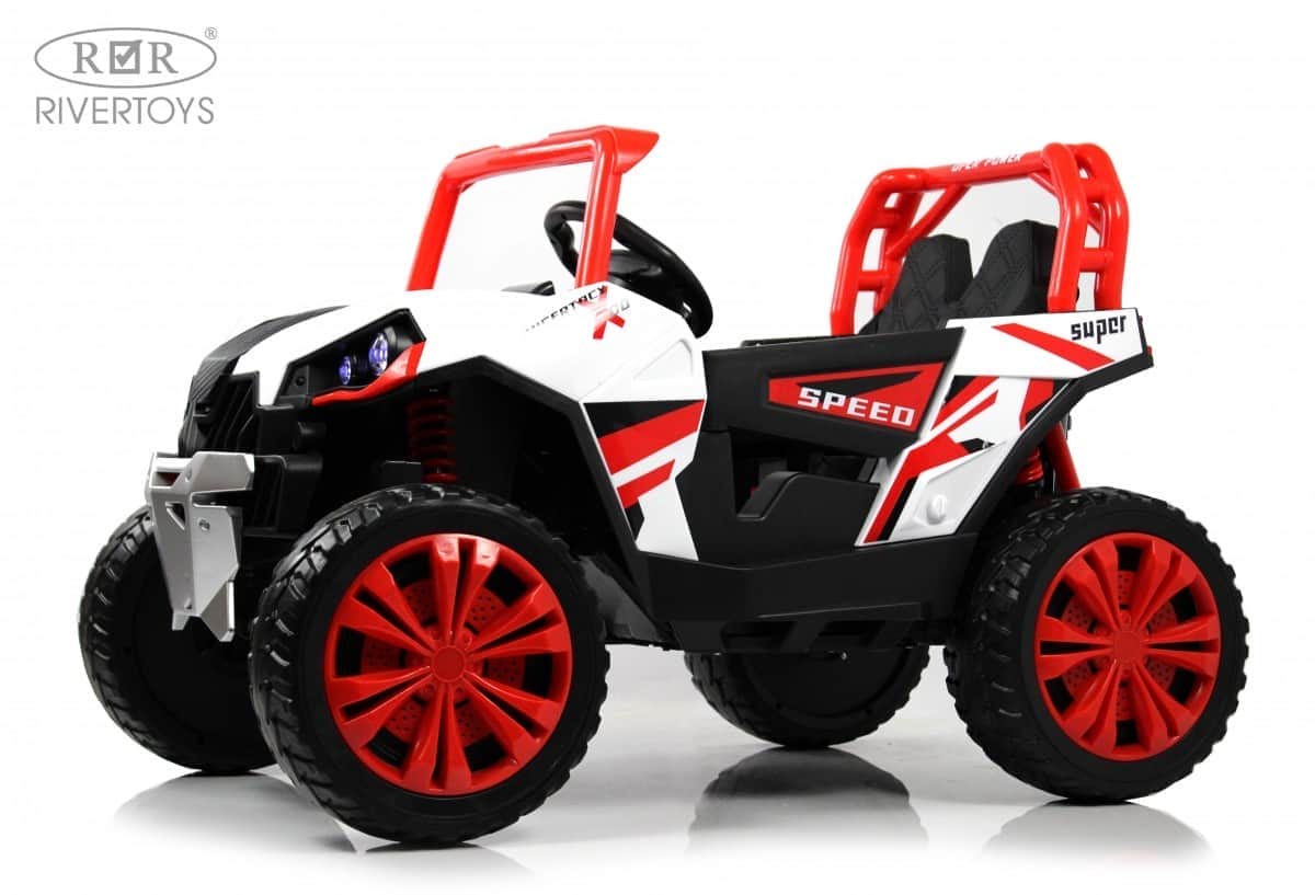 картинка Детский электромобиль F888FF 4WD красный 