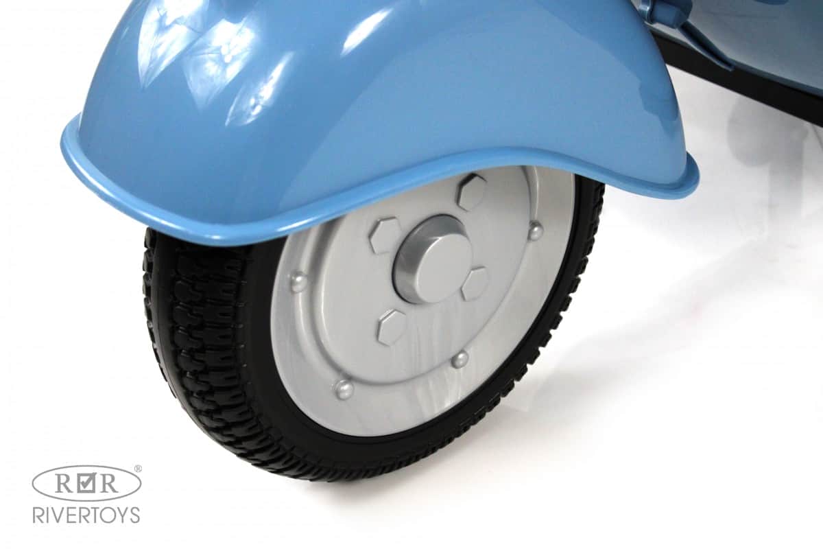 картинка Детский электроскутер VESPA (M888MM) синий 