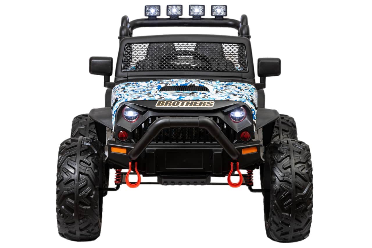 картинка Джип Jeep 24V JC666 Хаки синий краска 