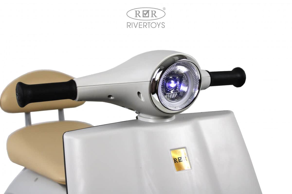 картинка Детский электроскутер K777PX-A серый 