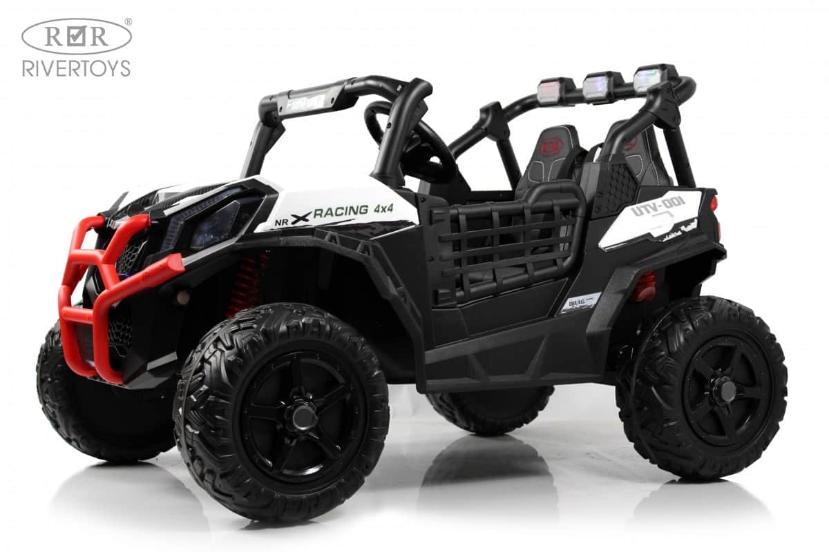 картинка Детский электромобиль K777KK LUX 4WD белый 