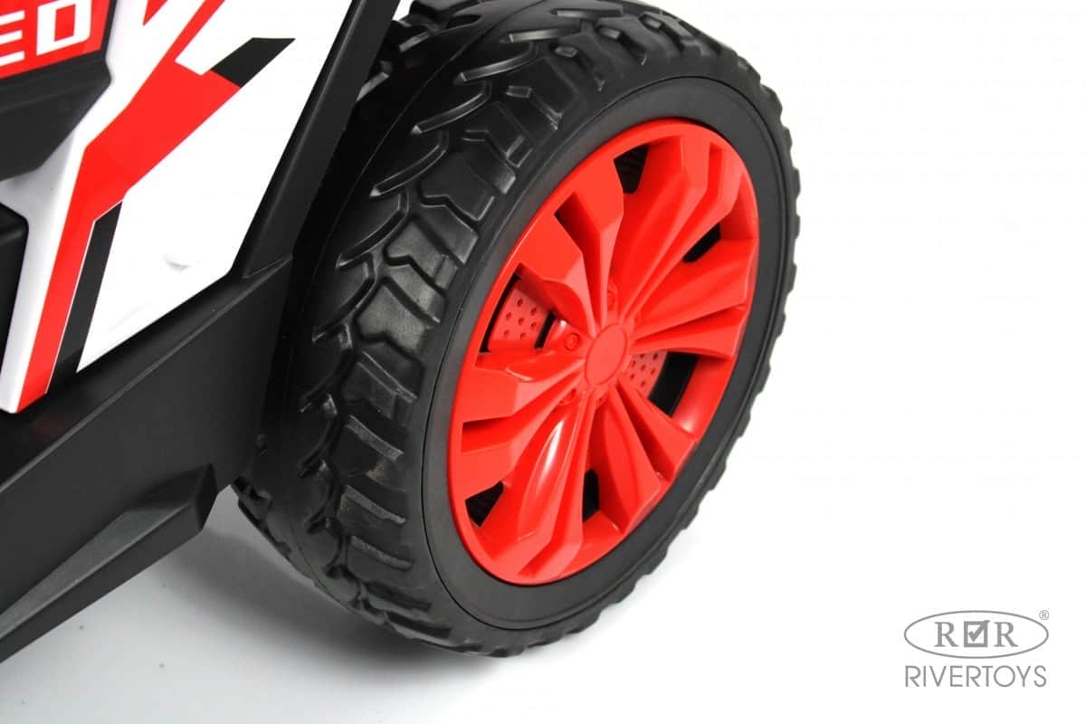 картинка Детский электромобиль F888FF-A 4WD красный 