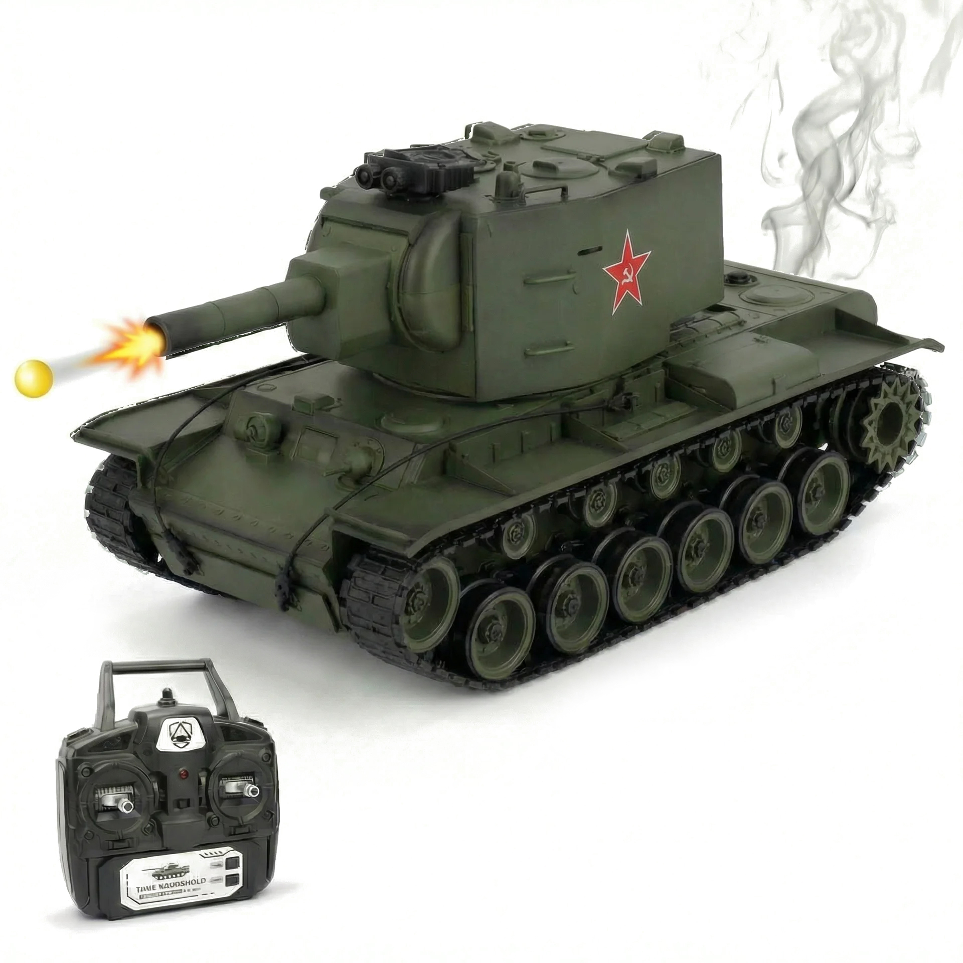 картинка Радиоуправляемый танк R-WINGS Советский КВ-2 - RWG021-845 