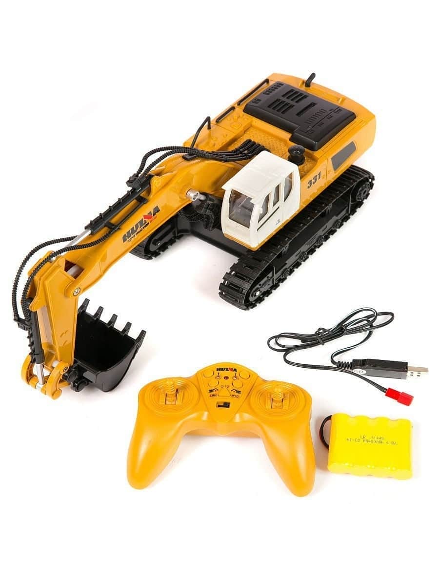 картинка Радиоуправляемый экскаватор HUI NA TOYS масштаб 1:18 - HN1331 