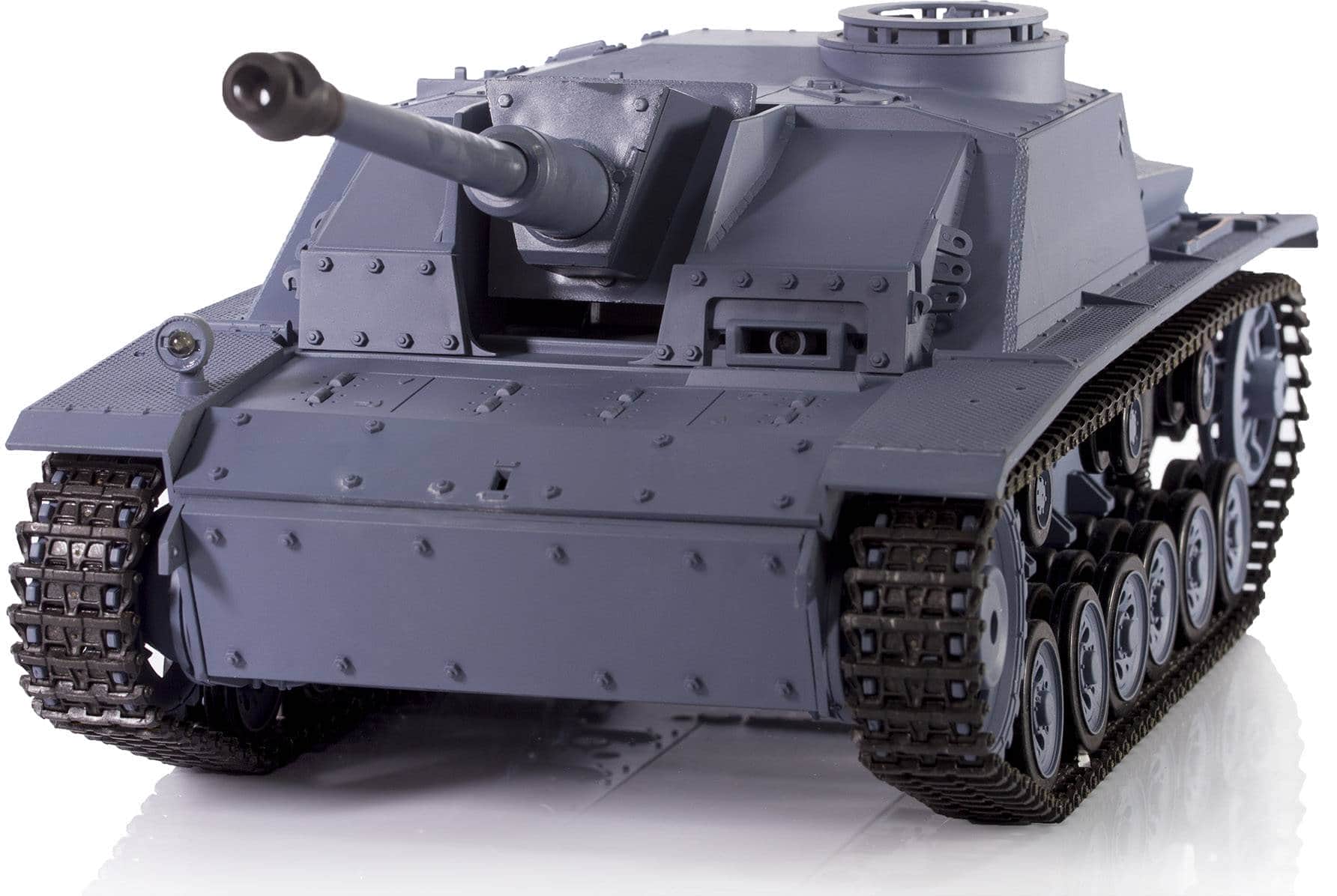 картинка Радиоуправляемый танк Heng Long Sturmgeschutz III (Германия) V7.0 масштаб 1:16 - 3868-1 V7 