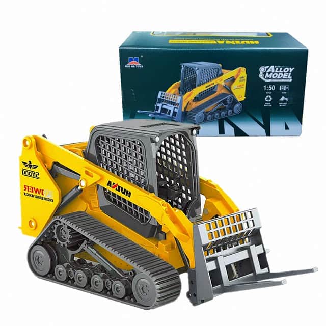 картинка Металлический погрузчик с вилами HUI NA TOYS масштаб 1:50 - HN1706 