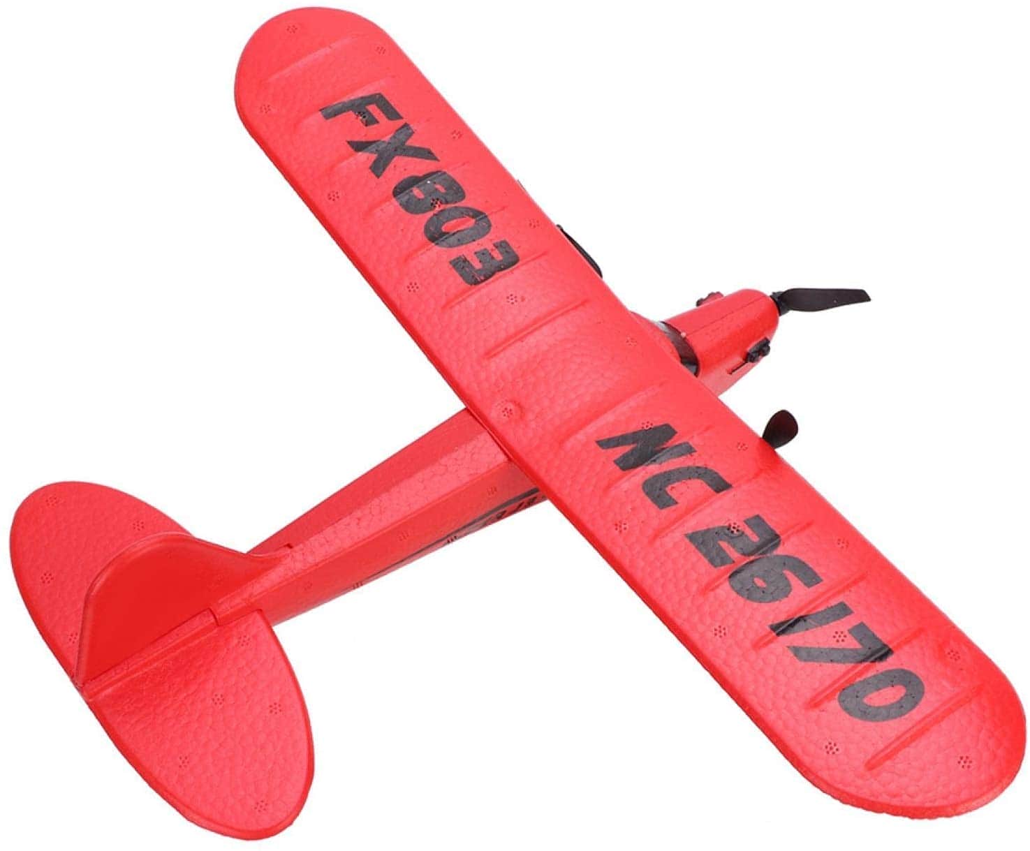 картинка Радиоуправляемый самолет Piper Cub J3 для начинающих 2.4G - FX803-RED 
