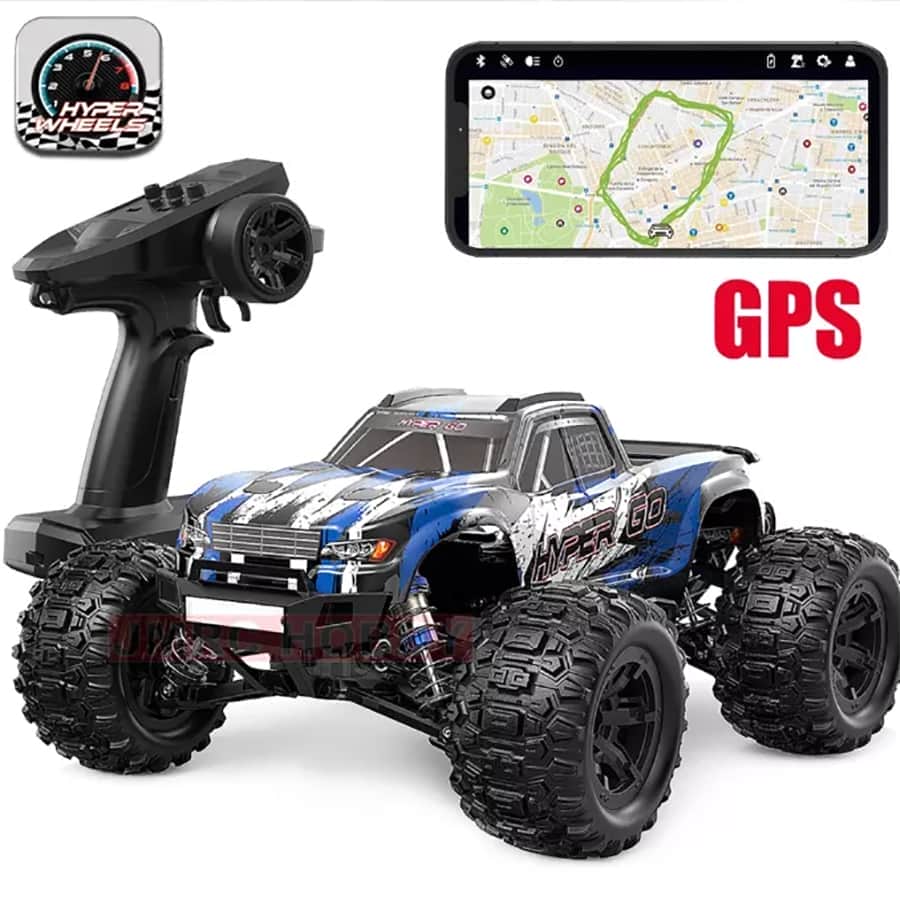 картинка Радиоуправляемый джип MJX Hyper Go 4WD LED GPS 1:16 2.4G - MJX-H16H-1 