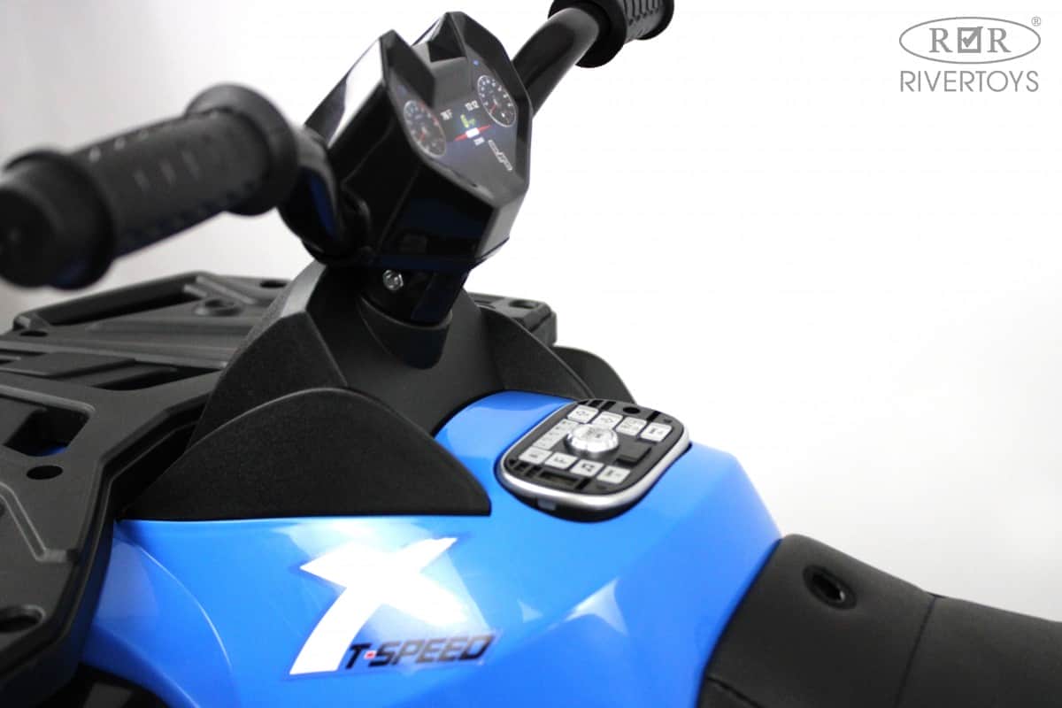 картинка Детский электроквадроцикл T001TT 4WD синий 