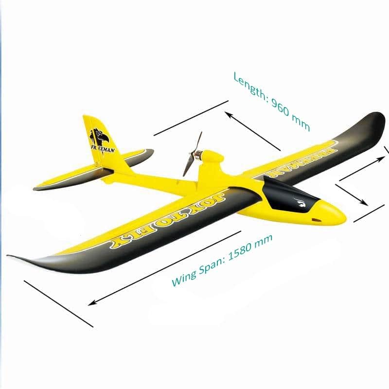картинка Радиоуправляемый гидроплан Joysway Freeman 1600 Glider Brushless V3 RTF 2.4 G - JS6103V3 