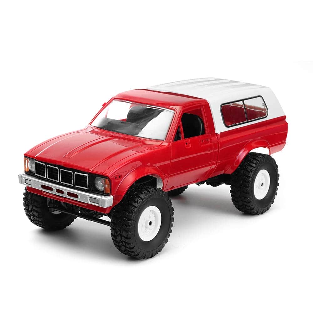 картинка Радиоуправляемая машина WPL пикап Hilux (красная) 4WD 2.4G 1:16 RTR - WPLC-24R-RED 