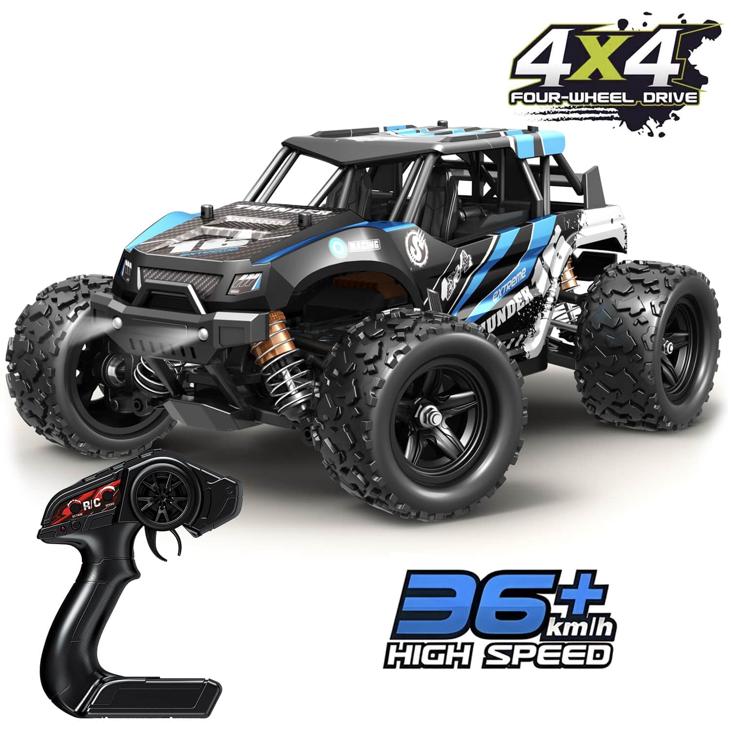 картинка Радиоуправляемая машина Thunder Storm 4WD 1:18 - HS18312 