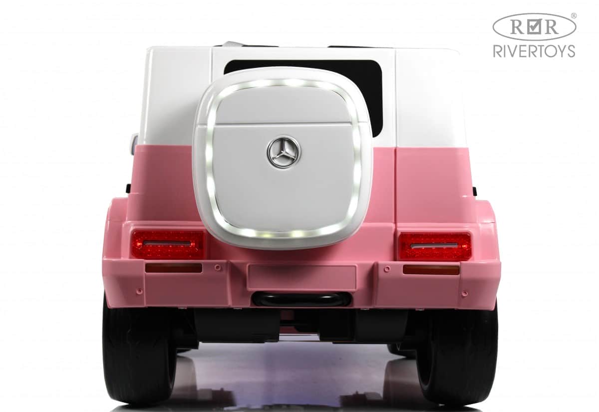 картинка Детский электромобиль Mercedes-Benz EQG (E222EE) розовый 