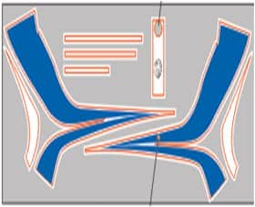 картинка Набор наклеек MD500 Art-tech 45031 