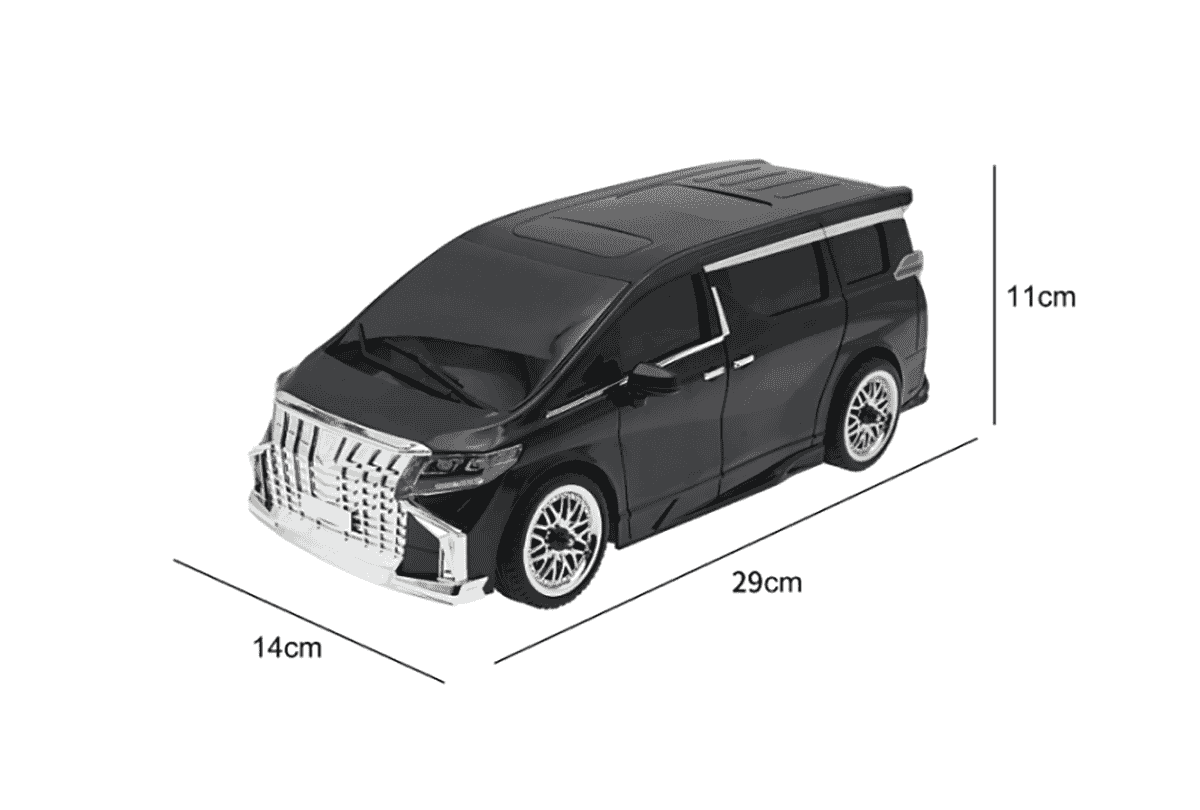 картинка Радиоуправляемая машина для дрифта Alphard 2WD 1:16 (гироскоп, LED подсветка) - MN-68-BLACK 