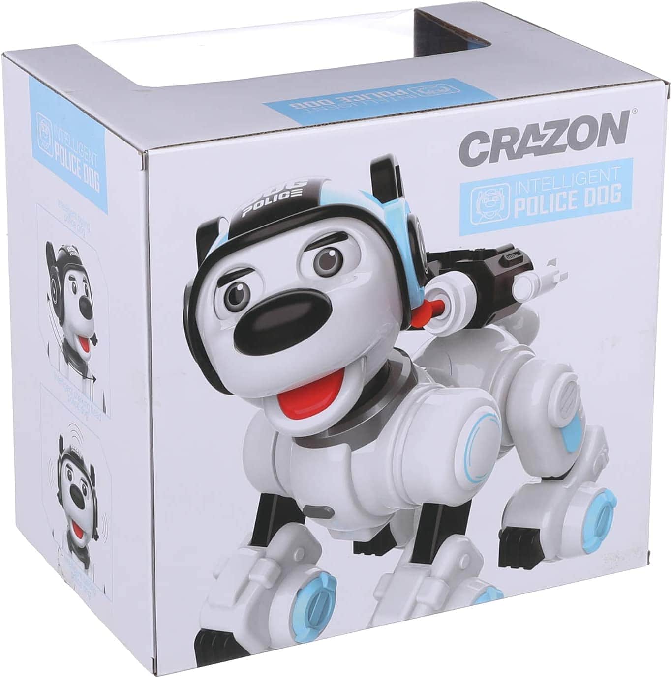 картинка Радиоуправляемая интеллектуальная собака-робот Crazon 1901 BLUE (ИК-управление) - CR-1901-BLUE 