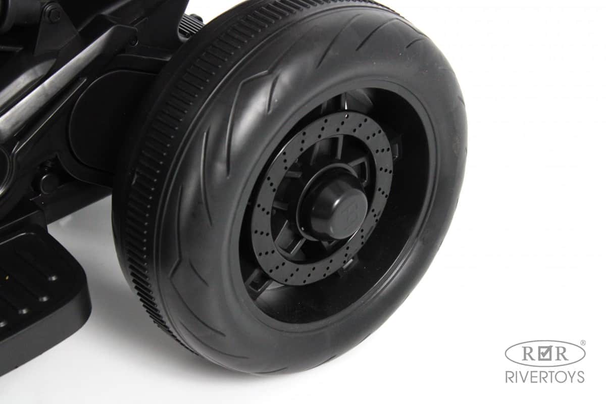 картинка Детский электротрицикл K002PX-A черный 