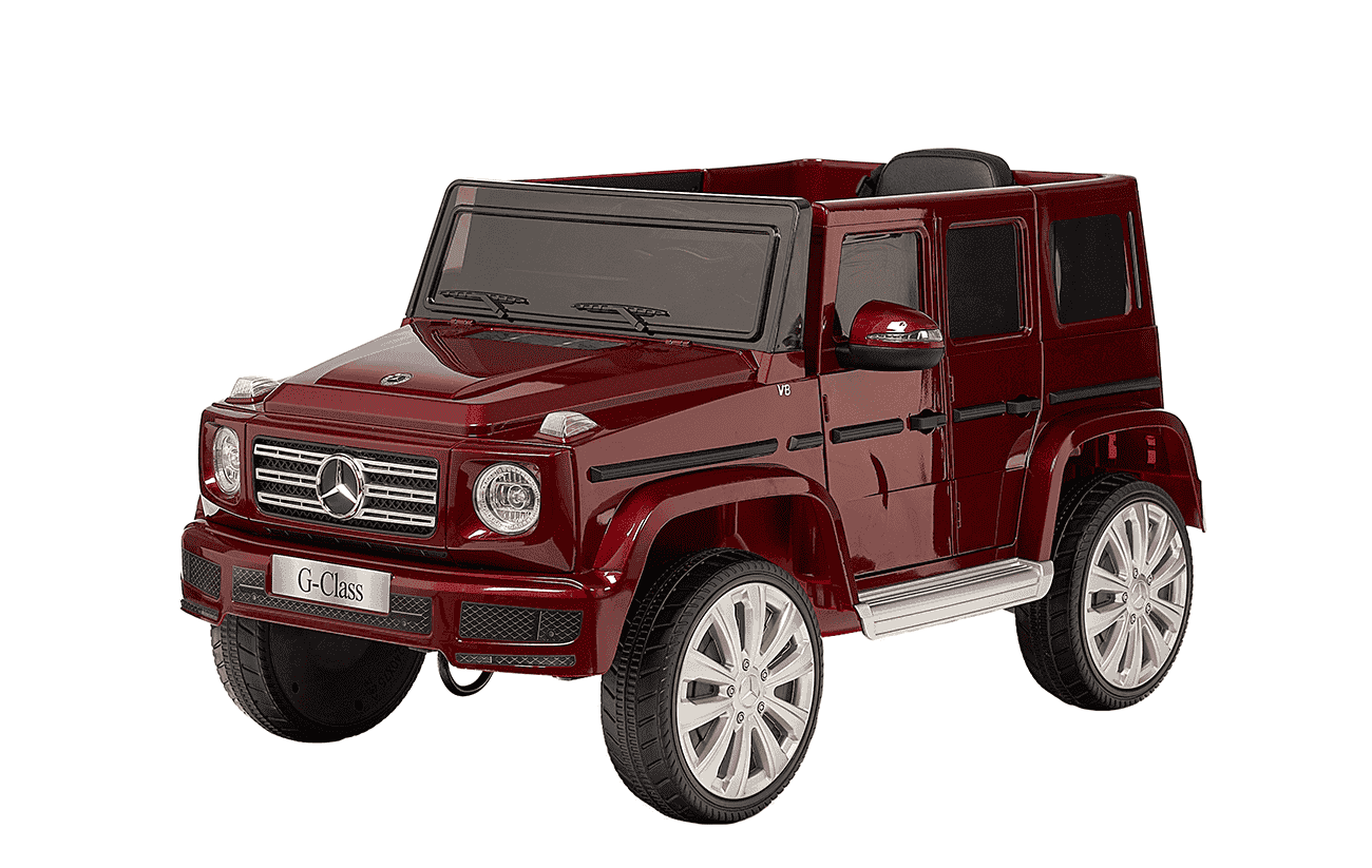 картинка Джип Mercedes Benz G500 Красный краска 