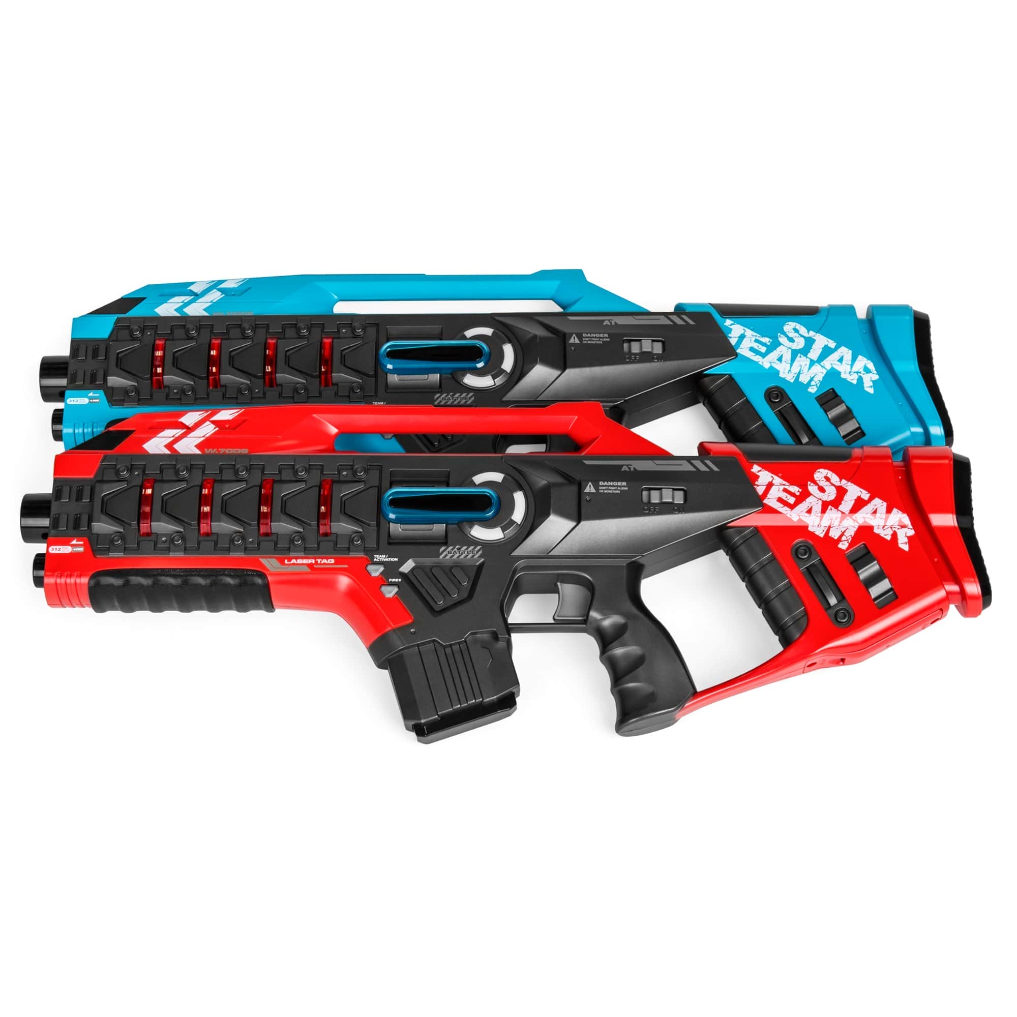 картинка Набор для лазертага Winyea Call of Life Star-Team (2 автомата, красный и синий) - W7006D-RB 