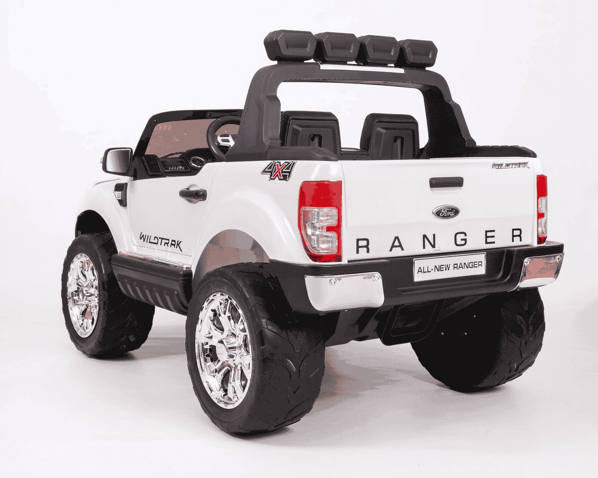 картинка Детский электромобиль Dake Ford Ranger White 4WD MP4 - DK-F650-W 