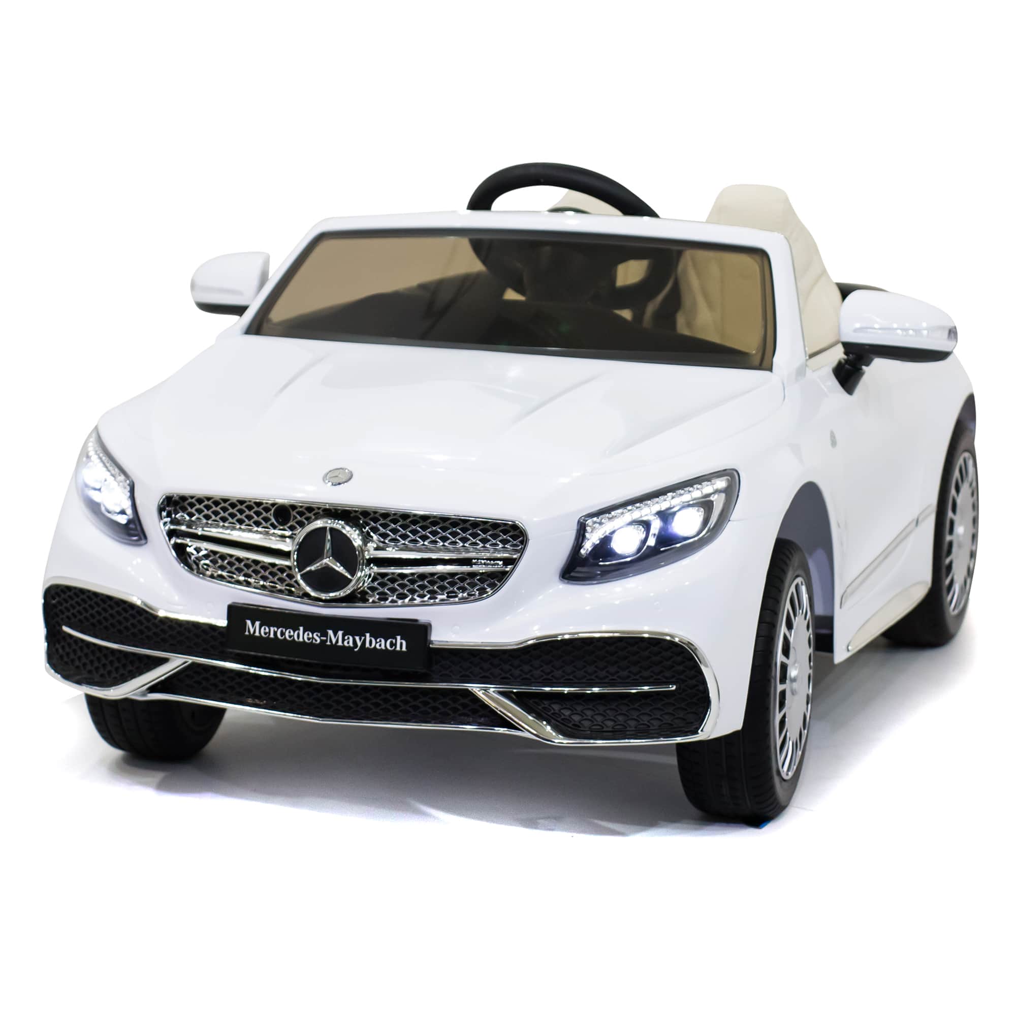 картинка Детский электромобиль Mercedes-Maybach S650 Cabriolet - ZB188-WHITE 