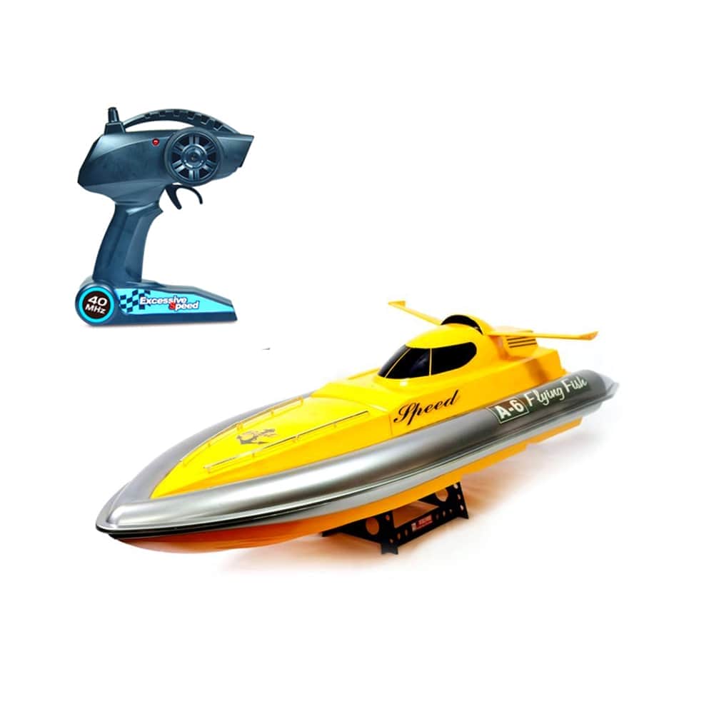 картинка Радиоуправляемый катер Create Toys Yellow Fierce (80 см, 15 км/ч) - CT-3332K-YELLOW 