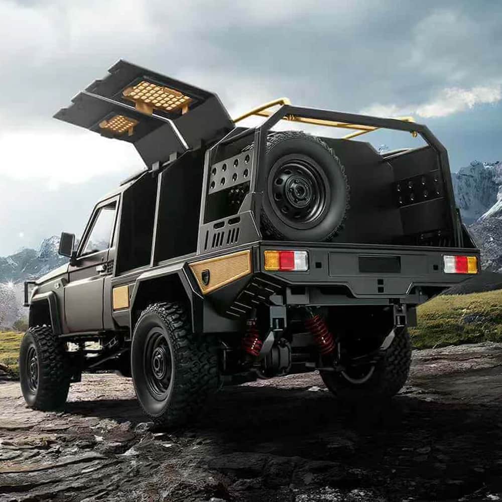 картинка Радиоуправляемый внедорожник Toyota Land Cruiser LC79 4WD 1:12 - MN-82S-BLACK 