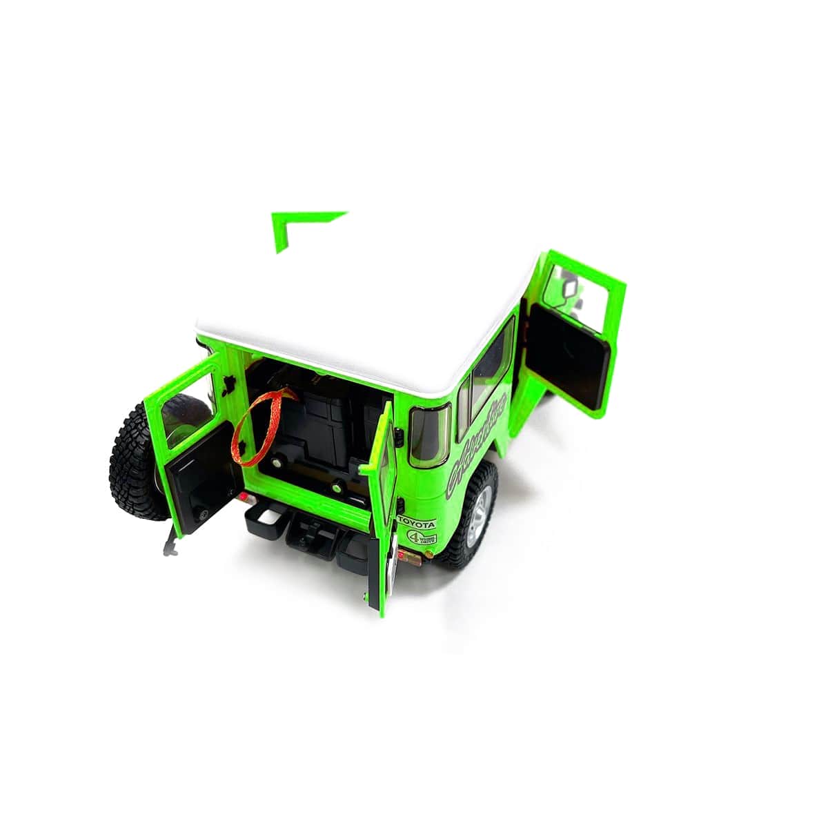 картинка Радиоуправляемый внедрожник TOYOTA FJ40 PRO (свет, выхлоп, Li-Po 5C) - HG4-50-PRO-GREEN 