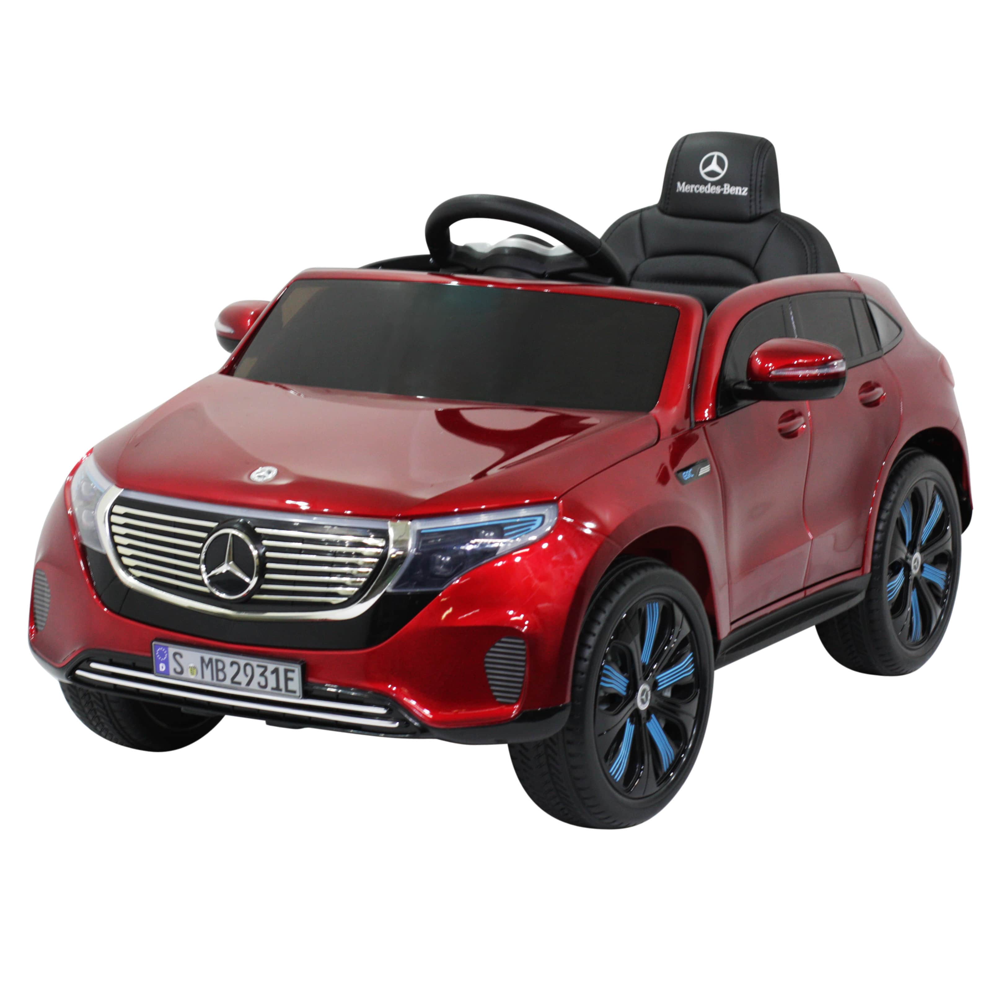 картинка Детский электромобиль Mercedes Benz EQC 400 4MATIC - HL378-LUX-RED-PAINT 