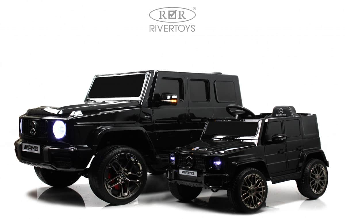 картинка Детский электромобиль Mercedes-AMG G63 (G222GG) черный глянец 