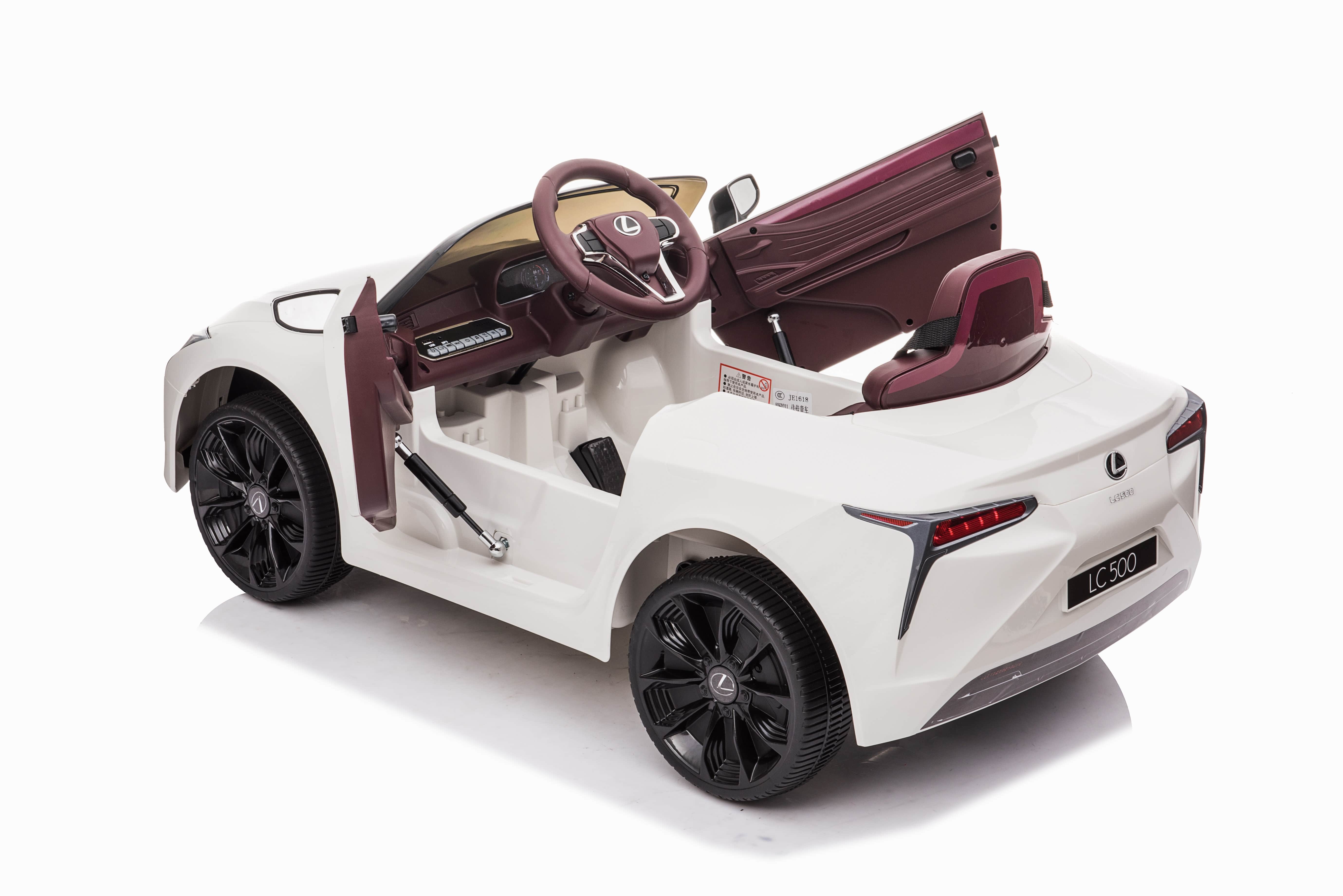 картинка Детский электромобиль Lexus LC500 12V - JE1618-WHITE 