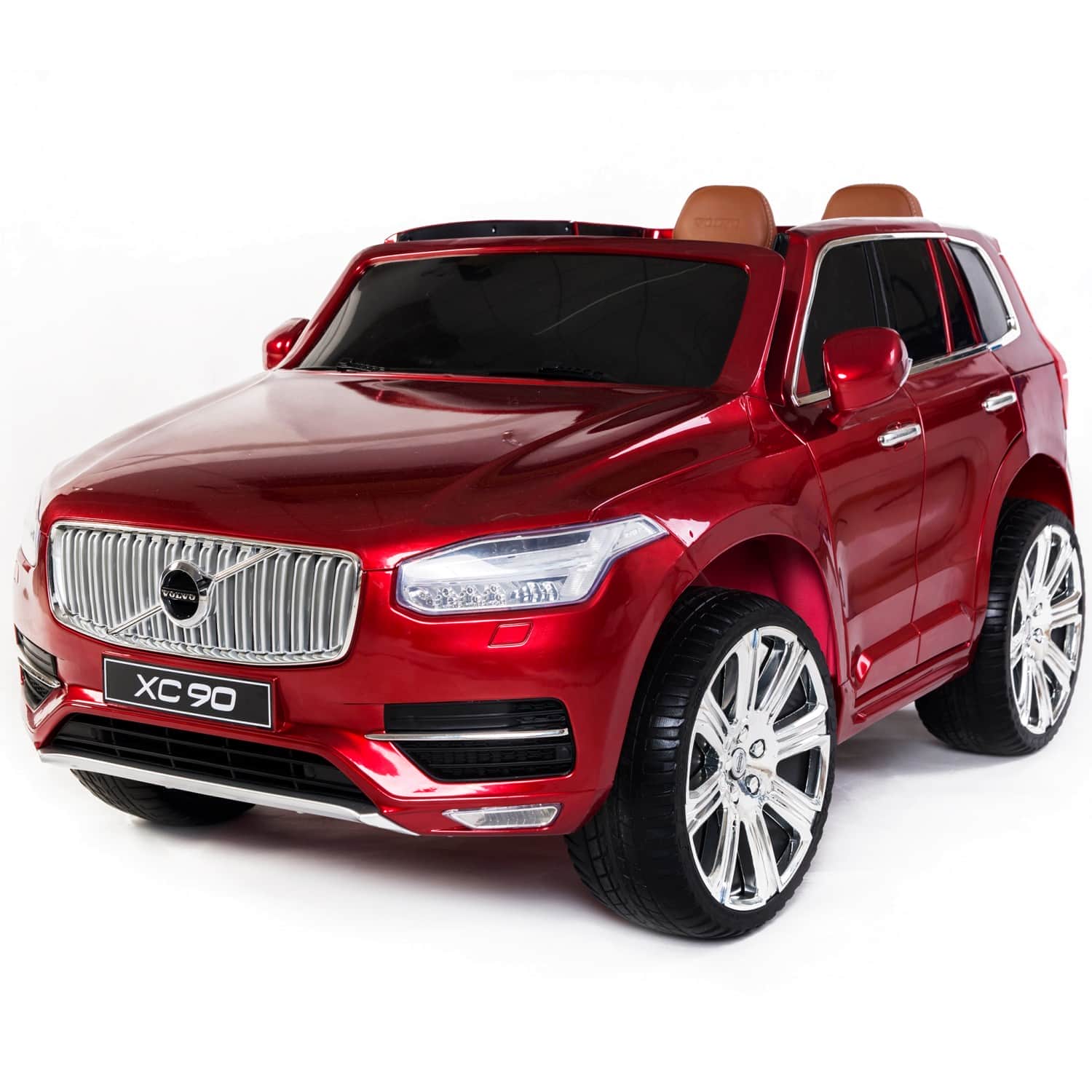 картинка Детский электромобиль Dake Volvo XC90 Wine Red 12V 2.4G - XC90-RED 