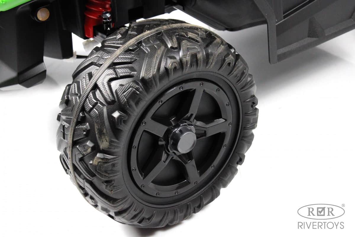 картинка Детский электромобиль K777KK LUX 4WD зеленый 