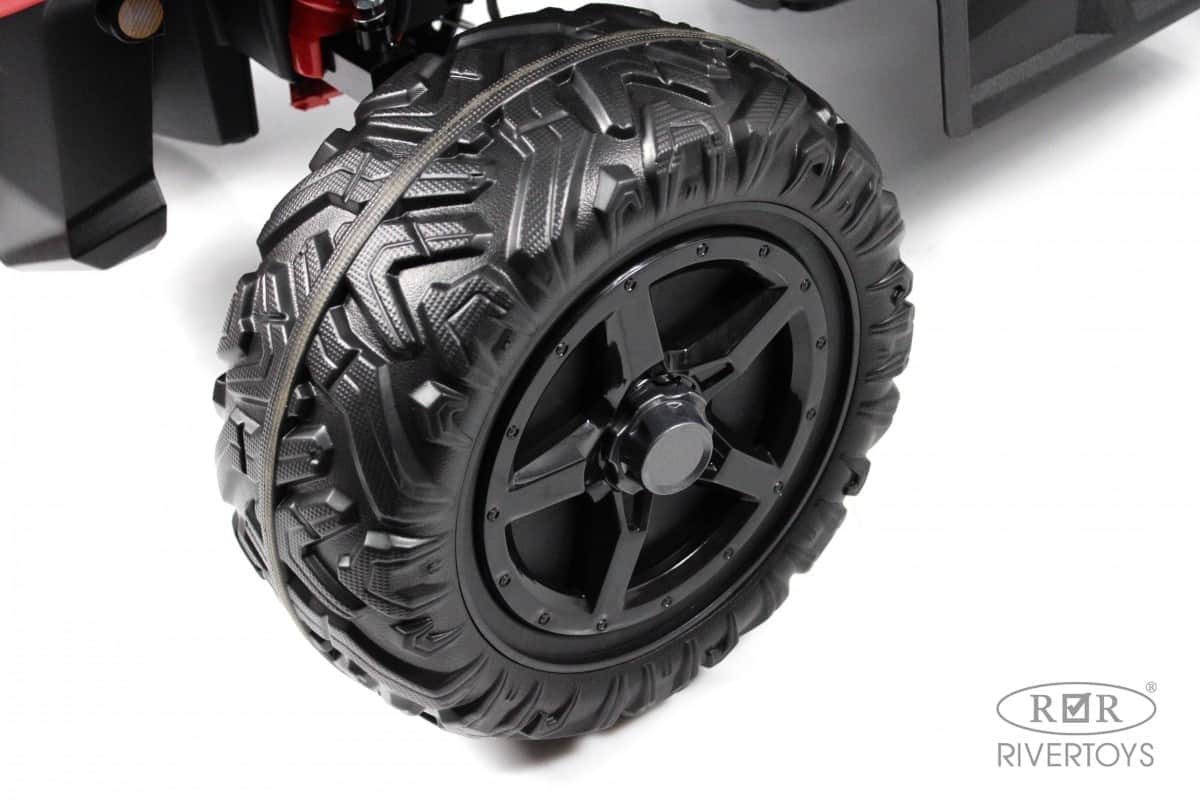 картинка Детский электромобиль K777KK LUX 4WD белый 