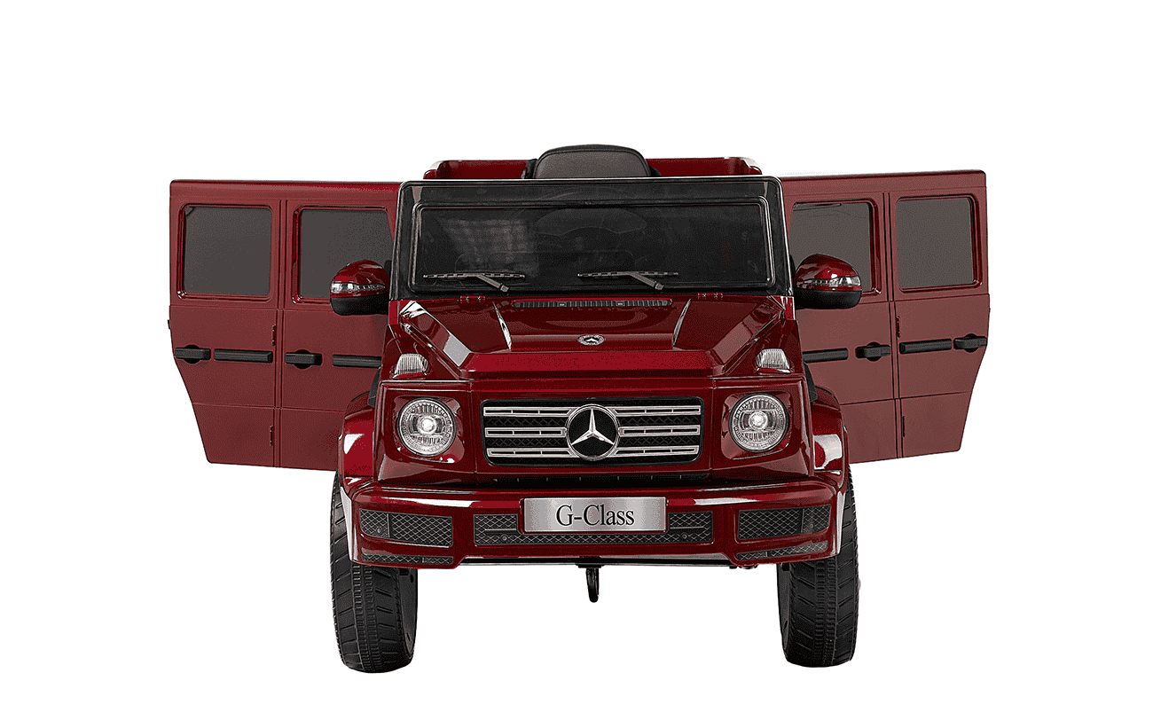 картинка Джип Mercedes Benz G500 Красный краска 