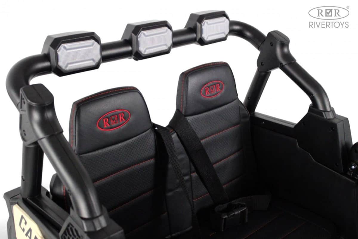 картинка Детский электромобиль K555KK 4WD 24V бежевый 