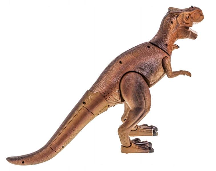 картинка Радиоуправляемый динозавр T-Rex RuiCheng (коричневый, звук, пар, свет) - RUI-8909-BROWN 