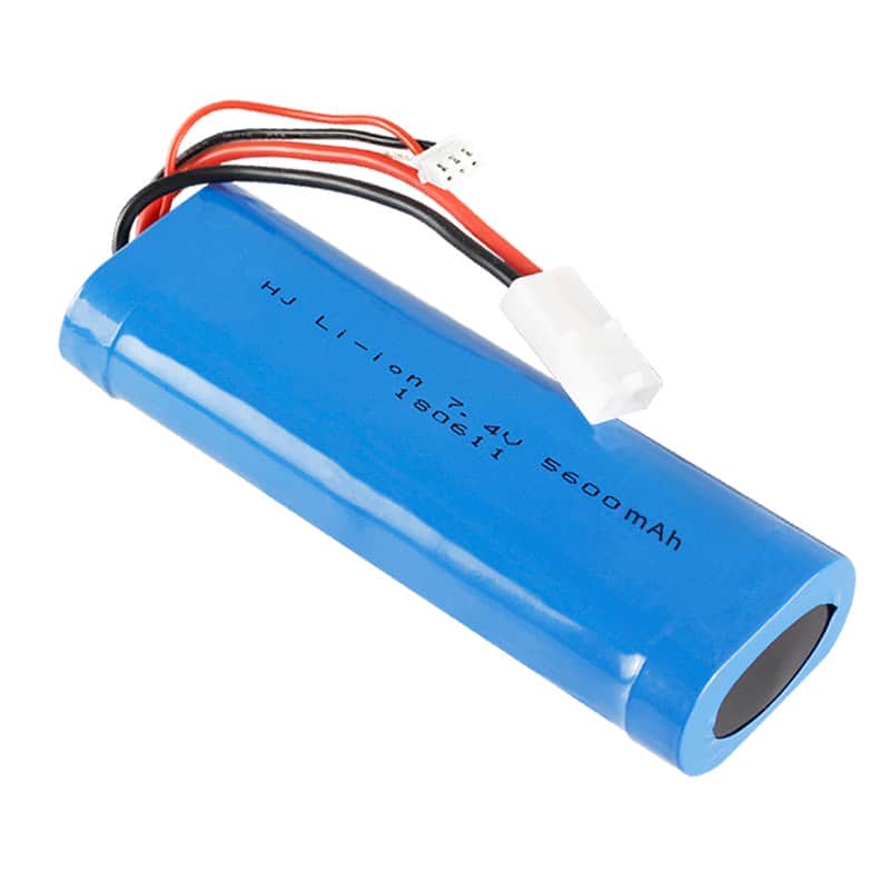картинка Аккумулятор Li-Ion 7.4V 5600 mAh, разъем Tamiya - HJ-210718 
