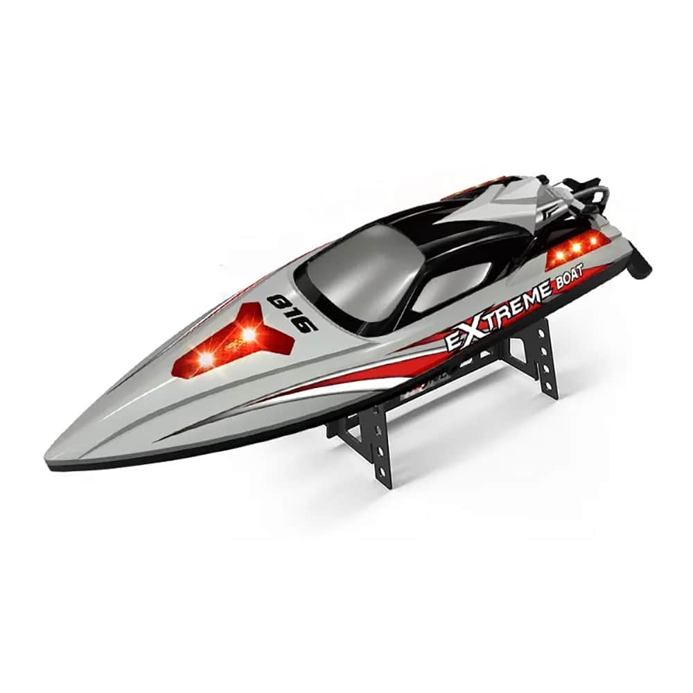 картинка Радиоуправляемый катер Grey Extreme (48 см, 55 км/ч, Brushless, 2.4G) - HJ816PRO-GREY 