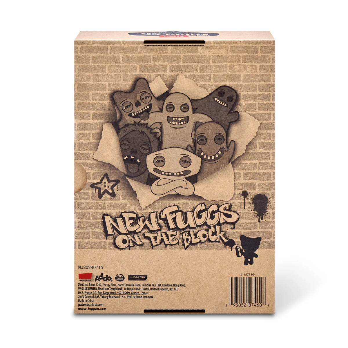картинка Мягкая игрушка FUGGLER Мистер Нидл - 15713B 