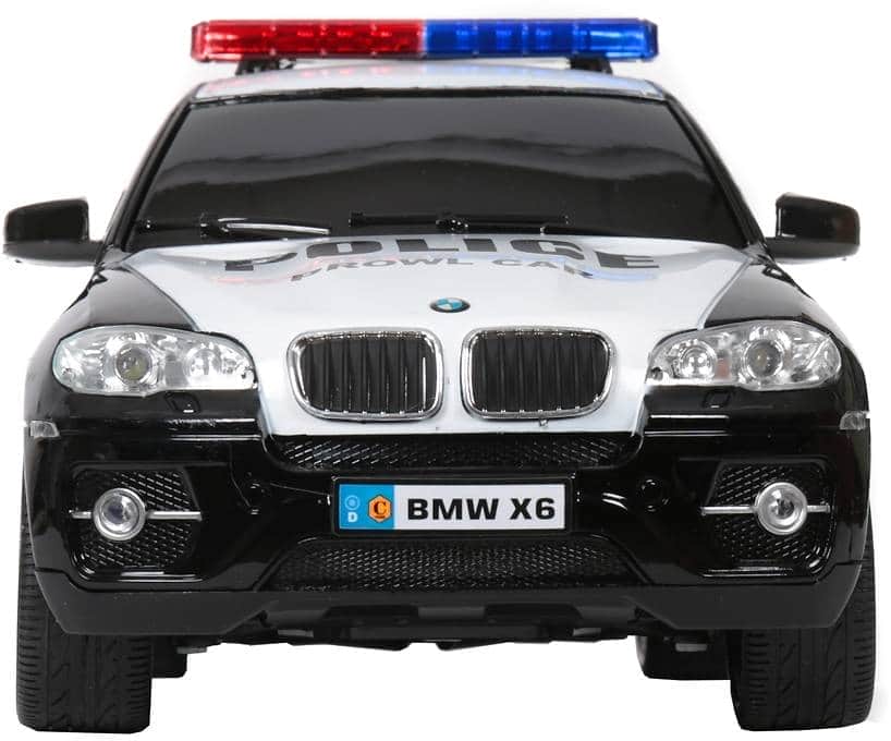 картинка Радиоуправляемая машина GK Racer BMW X6 POLICE масштаб 1:14 - 866-1401PB-BLACK 