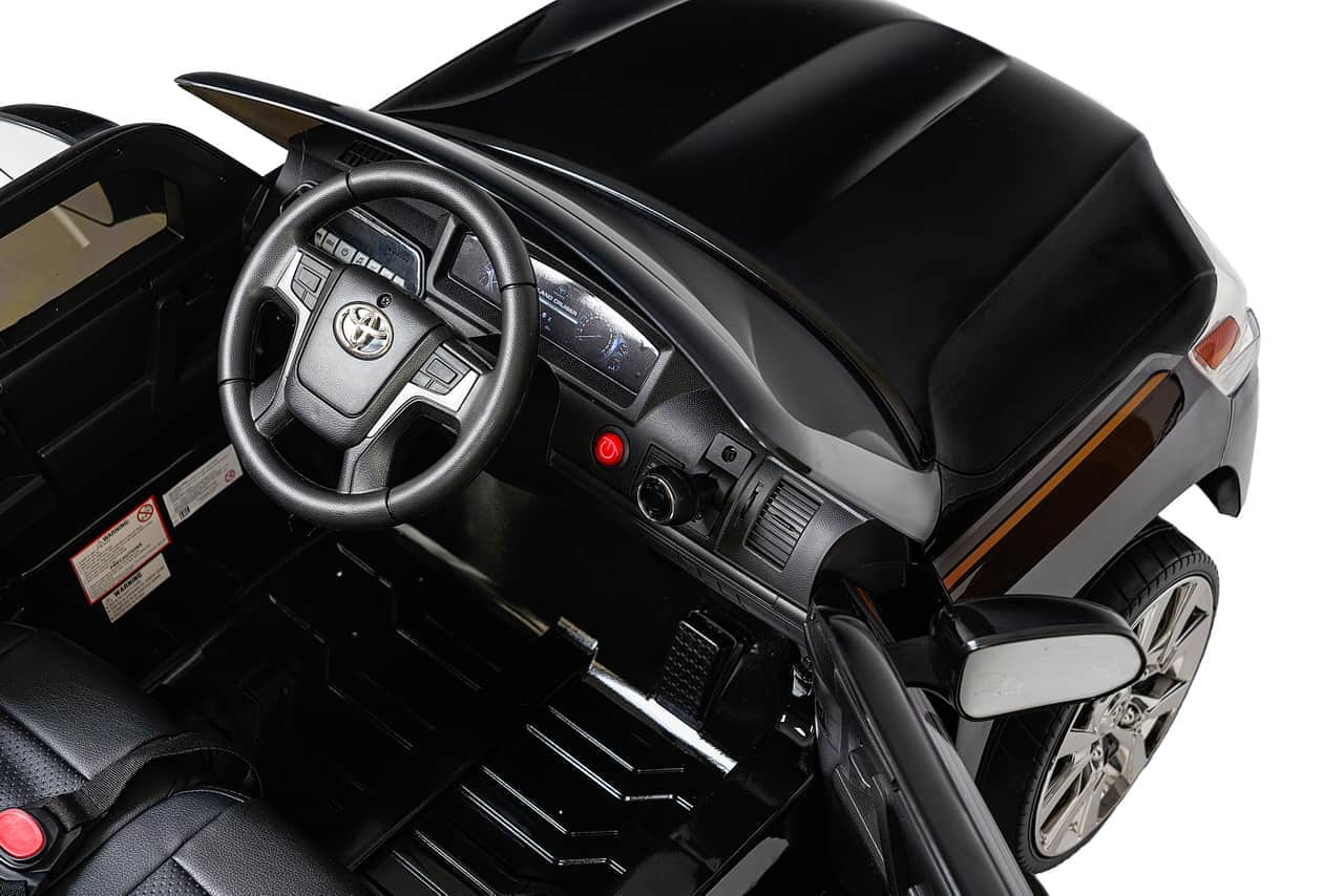 картинка Джип Toyota LC 12V Черный краска 