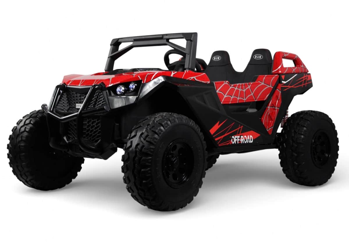картинка Детский электромобиль A707AA LUX NEW 4WD красный Spider 