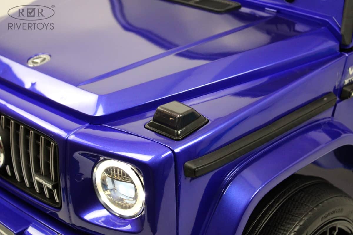 картинка Детский электромобиль Mercedes-Benz G63 4WD (K999KK) синий глянец 