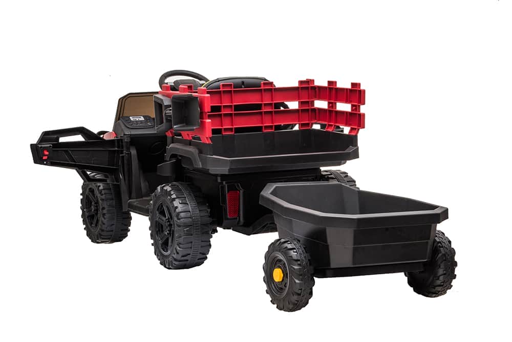 картинка Детский электромобиль Bettyma квадроцикл с прицепом 2WD 12V - BDM0926-RED 