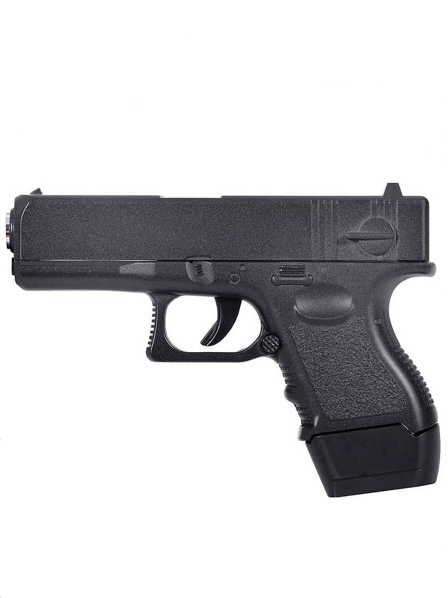 картинка Пистолет металлический Glock 17 mini (пневматика, 14 см) - G.16 