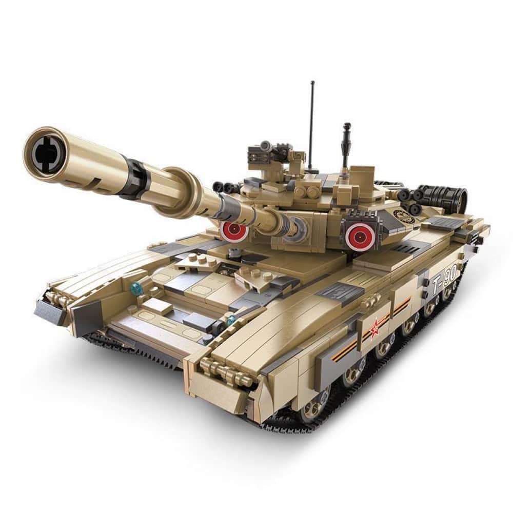 картинка Радиоуправляемый конструктор CaDA Танк Т90, 1722 детали - C61003W 