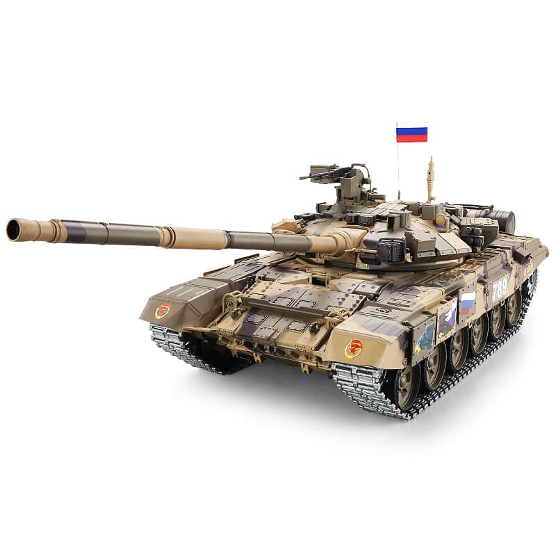 картинка Радиоуправляемый танк Heng Long T90 Pro Russia 1:16 (ИК+Пневмо) 2.4G - 3938-1PRO-MS V6.0 