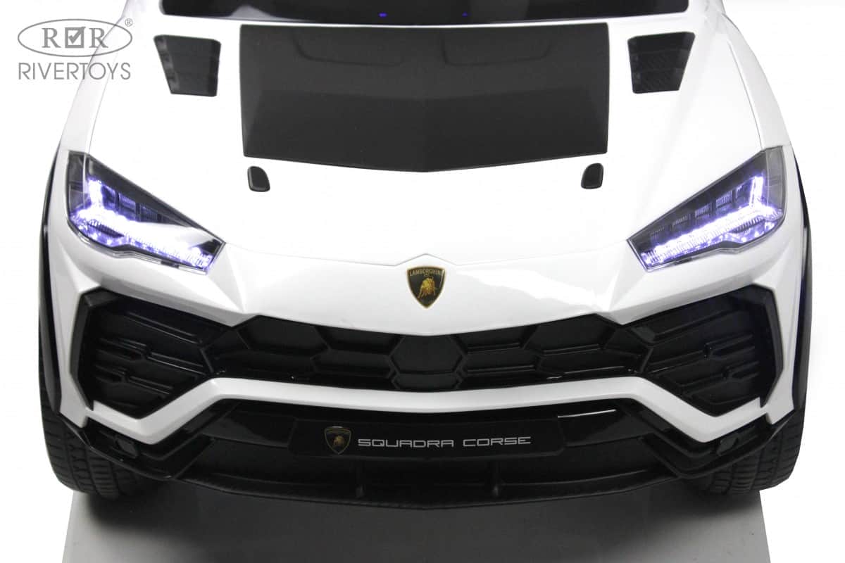 картинка Детский электромобиль Lamborghini Urus (E777EE) белый 